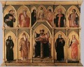 Retablo de San Luca, pintor renacentista Andrea Mantegna